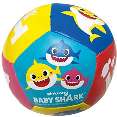 ODS Toys Shark-Baby Ball Ultra Soft Kugel 12,7 cm aus Kunstleder, Mehrfarbig, 48829 ODS Toys Shark-Baby Ball Ultra Soft Kugel 12,7 cm aus Kunstleder, Mehrfarbig, 48829
