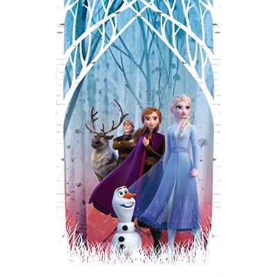 AG Design ELSA mit Freunden im Herbstwald, Frozen 2, Disney, Vorhänge, 140 x 245 cm, 1 Teil, für Kinderzimmer, FCS L 7165 AG Design ELSA mit Freunden im Herbstwald, Frozen 2, Disney, Vorhänge, 140 x 245 cm, 1 Teil, für Kinderzimmer, FCS L 7165