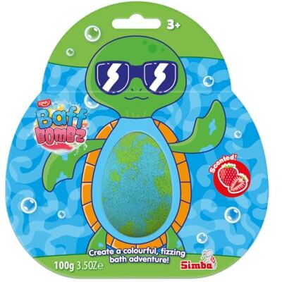 ZIMPLI Kids, Große Schildkröten-Badebombe auf Geschenkkarte, Geburtstagsgeschenktüten für Kinder, Badesprudler, Taschengeld-Spielzeug, Badewannen-Spielzeug, Goodie Loot Bag Füller, Klassenzimmer ZIMPLI Kids, Große Schildkröten-Badebombe auf Geschenkkarte, Geburtstagsgeschenktüten für Kinder, Badesprudler, Taschengeld-Spielzeug, Badewannen-Spielzeug, Goodie Loot Bag Füller, Klassenzimmer