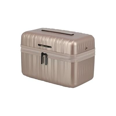 Travelite Beautycase Barbara Novelty, 37x27x22 cm, 19 L, 1,2 kg, Stabiler Kosmetikkoffer Hartschale mit Organizer, Schultergurt & Trolley-Aufsteckfunktion Travelite Beautycase Barbara Novelty, 37x27x22 cm, 19 L, 1,2 kg, Stabiler Kosmetikkoffer Hartschale mit Organizer, Schultergurt & Trolley-Aufsteckfunktion