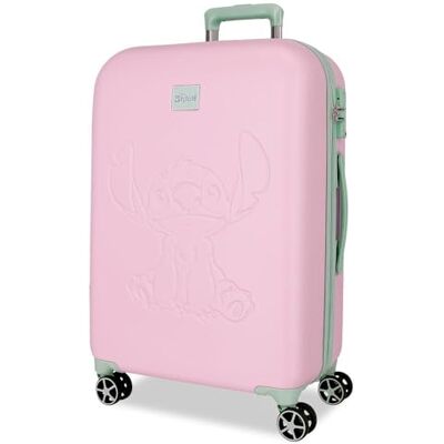 Disney Joumma Travelling with Stitch, anpassbar, Rosa, 29 x 21 x 15 cm, starr, ABS, 9,14 l, 2,8 kg, Malve, Talla única, Mittelgroßer Koffer Disney Joumma Travelling with Stitch, anpassbar, Rosa, 29 x 21 x 15 cm, starr, ABS, 9,14 l, 2,8 kg, Malve, Talla única, Mittelgroßer Koffer