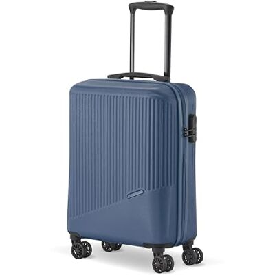 Travelite Handgepäck Trolley klein, Bali, 55x39x20 cm, 2,5 kg, Kratzfeste Hartschale, mit 4 Doppelrollen & Zahlenschloss – Koffer passend für Condor, Ryanair, easyJet Travelite Handgepäck Trolley klein, Bali, 55x39x20 cm, 2,5 kg, Kratzfeste Hartschale, mit 4 Doppelrollen & Zahlenschloss – Koffer passend für Condor, Ryanair, easyJet