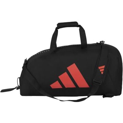 Adidas Unisex – Erwachsene 2in1 Bag Sporttasche, schwarz/rot, S Adidas Unisex – Erwachsene 2in1 Bag Sporttasche, schwarz/rot, S