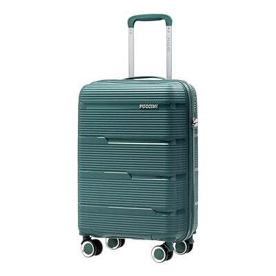 PUCCINI Casablanca Koffer Handgepäck (M/L/XL) Hartschalenkoffer aus Polypropylen Reisekoffer mit 4 Spinner Rollen Zahlenschloss Leicht & Robust Stabiler Teleskopgriff Kreuzspanngurte PUCCINI Casablanca Koffer Handgepäck (M/L/XL) Hartschalenkoffer aus Polypropylen Reisekoffer mit 4 Spinner Rollen Zahlenschloss Leicht & Robust Stabiler Teleskopgriff Kreuzspanngurte