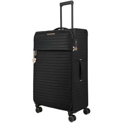 Travelite Weichschalenkoffer Barbara STEPP Größe L, mit TSA-Schloss, 4 Doppelrollen, großer Reisekoffer aus Nylon, 47 x 80 x 30 cm, 3,5 kg, 88 L Travelite Weichschalenkoffer Barbara STEPP Größe L, mit TSA-Schloss, 4 Doppelrollen, großer Reisekoffer aus Nylon, 47 x 80 x 30 cm, 3,5 kg, 88 L