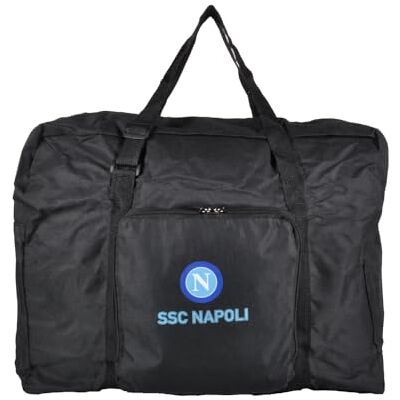 Enzo Castellano SSC NAPOLI Reisetasche mit Logo Aufdruck 100% PL 121854, Schwarz, Seesack Enzo Castellano SSC NAPOLI Reisetasche mit Logo Aufdruck 100% PL 121854, Schwarz, Seesack