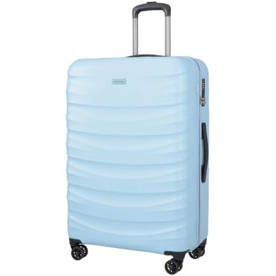 PUCCINI Polycarbonat Koffer Valencia Hartschalenkoffer Trolley Leicht Reisekoffer mit Zwillingsrollen M-L-XL (Blau, XL) PUCCINI Polycarbonat Koffer Valencia Hartschalenkoffer Trolley Leicht Reisekoffer mit Zwillingsrollen M-L-XL (Blau, XL)