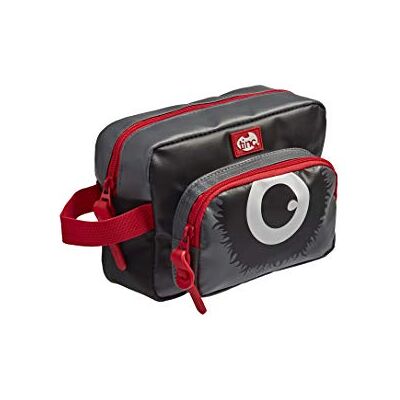 Tinc Kronk Kulturbeutel für Kinder, Schwarz, 21 cm, Schwarz und Rot Tinc Kronk Kulturbeutel für Kinder, Schwarz, 21 cm, Schwarz und Rot