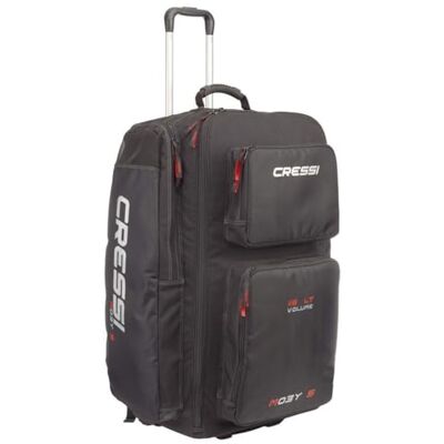 CRESSI Moby Trolley Bag Robuste und Geräumige Trolley Tasche ideal für Sportliche Aktivitäten und Reisen, Unisex CRESSI Moby Trolley Bag Robuste und Geräumige Trolley Tasche ideal für Sportliche Aktivitäten und Reisen, Unisex