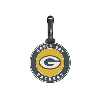 Travelite NFL Kofferanhänger Green Bay Packers, Gepäckanhänger aus Silikon mit Adressfeld, flexibel und robust, für einfaches Kennzeichnen von Koffer, Rucksack oder Reisetasche, 9 x 9 x 0,7 cm Travelite NFL Kofferanhänger Green Bay Packers, Gepäckanhänger aus Silikon mit Adressfeld, flexibel und robust, für einfaches Kennzeichnen von Koffer, Rucksack oder Reisetasche, 9 x 9 x 0,7 cm