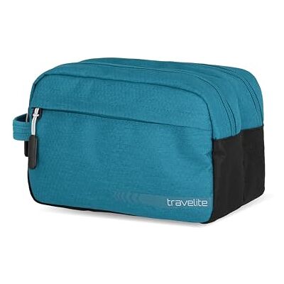 Travelite Handgepäck Kosmetiktasche, Gepäck Serie Kick Off: Praktische Kulturtasche für Urlaub und Sport, 26 cm, 5 Liter Travelite Handgepäck Kosmetiktasche, Gepäck Serie Kick Off: Praktische Kulturtasche für Urlaub und Sport, 26 cm, 5 Liter