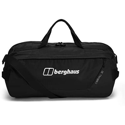Berghaus Unisex Carry All Mule 50 Liter Sporttasche, Duffeltasche Reisetasche, Schwarz/Schwarz, Einheitsgröße Berghaus Unisex Carry All Mule 50 Liter Sporttasche, Duffeltasche Reisetasche, Schwarz/Schwarz, Einheitsgröße