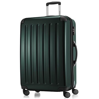 Hauptstadtkoffer Alex Erweiterbarer Hartschalenkoffer 75 cm (119 L) mit Zahlenschloss – robuster Trolley-Reisekoffer mit 4 Doppelrollen, Waldgrün Hauptstadtkoffer Alex Erweiterbarer Hartschalenkoffer 75 cm (119 L) mit Zahlenschloss – robuster Trolley-Reisekoffer mit 4 Doppelrollen, Waldgrün