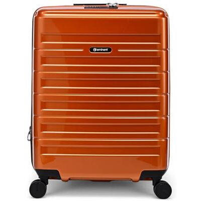 Eminent Voyager Handgepäck Koffer 55x40x20 cm, Erweiterbar, Hartschalenkoffer, 4 Rollen, Leicht, TSA Schloss, 2,7 kg, 39L, Trolley Kabinentrolley Handgepäckkoffer Flugzeug Orange Eminent Voyager Handgepäck Koffer 55x40x20 cm, Erweiterbar, Hartschalenkoffer, 4 Rollen, Leicht, TSA Schloss, 2,7 kg, 39L, Trolley Kabinentrolley Handgepäckkoffer Flugzeug Orange