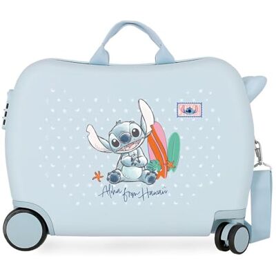 Disney Joumma Stitch from Hawaii Kinderkoffer Blau 50x38x20 cm Starr 2.05 kgs Seitenkombinationsverschluss ABS 2.05 kgs 34L Handgepäck Disney Joumma Stitch from Hawaii Kinderkoffer Blau 50x38x20 cm Starr 2.05 kgs Seitenkombinationsverschluss ABS 2.05 kgs 34L Handgepäck
