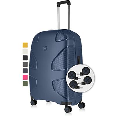 IMPACKT IP1 Hartschalen-Koffer L 76x51x31 cm, 106 L, 4,3 kg TSA-Schloss, auswechselbare Rollen aus recyceltem Material 6 Jahre Garantie IMPACKT IP1 Hartschalen-Koffer L 76x51x31 cm, 106 L, 4,3 kg TSA-Schloss, auswechselbare Rollen aus recyceltem Material 6 Jahre Garantie