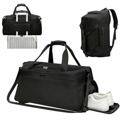 AiQInu Sporttasche Damen Herren, Sporttasche mit Schuhfach, 35L Große Sporttaschen Wasserdichtes, 3-in-1 Mehrere Fächer Gym Bag, Reisen, Wochenende, Schwimmen Fitness AiQInu Sporttasche Damen Herren, Sporttasche mit Schuhfach, 35L Große Sporttaschen Wasserdichtes, 3-in-1 Mehrere Fächer Gym Bag, Reisen, Wochenende, Schwimmen Fitness