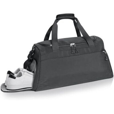 Romon Sporttasche Reisetasche, Schwimmtasche Trainingstasche Sporttaschen Sportbeutel mit Schuhfach Nassfach für Sport, Badetasche, Fitness, Reisen, Gym Travel Bag für Damen Herren, Schwarz, Groß Romon Sporttasche Reisetasche, Schwimmtasche Trainingstasche Sporttaschen Sportbeutel mit Schuhfach Nassfach für Sport, Badetasche, Fitness, Reisen, Gym Travel Bag für Damen Herren, Schwarz, Groß