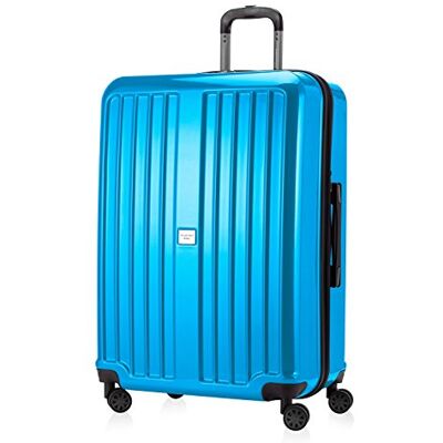 Hauptstadtkoffer X-Berg Hartschalenkoffer Koffer Trolley Rollkoffer, 75 cm, 126 Liter, TSA, Cyanblau Hauptstadtkoffer X-Berg Hartschalenkoffer Koffer Trolley Rollkoffer, 75 cm, 126 Liter, TSA, Cyanblau