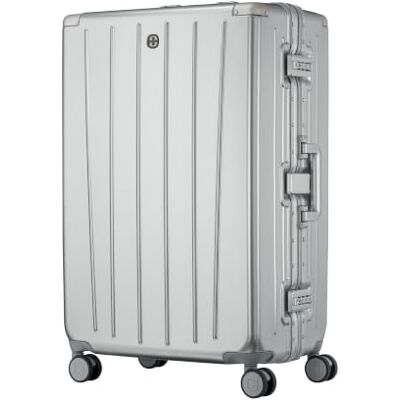 WENGER Loady L Hartschalenkoffer, 82 l Trolley mit 4 Doppel-Lenkrollen Großer Reisekoffer 30 x 49 x 75 cm für Urlaub mit Travel Sentry Zahlenschloss und Eckschutz aus Polycarbonat WENGER Loady L Hartschalenkoffer, 82 l Trolley mit 4 Doppel-Lenkrollen Großer Reisekoffer 30 x 49 x 75 cm für Urlaub mit Travel Sentry Zahlenschloss und Eckschutz aus Polycarbonat