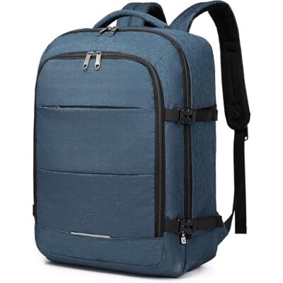 KONO Kabinentasche Untersitz Handgepäck Rucksack 45 x 36 x 20 cm Große Kapazität Reiserucksack, Navy, Marineblau (Unter dem Sitz) KONO Kabinentasche Untersitz Handgepäck Rucksack 45 x 36 x 20 cm Große Kapazität Reiserucksack, Navy, Marineblau (Unter dem Sitz)