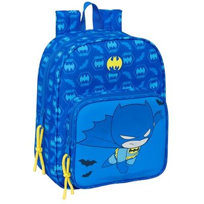 safta Batman Preschule Kindergartenrucksack, anpassbar an Trolley, mit Tasche, einfache Reinigung, ideal für Kinder verschiedener Altersgruppen, bequem und vielseitig, Qualität und safta Batman Preschule Kindergartenrucksack, anpassbar an Trolley, mit Tasche, einfache Reinigung, ideal für Kinder verschiedener Altersgruppen, bequem und vielseitig, Qualität und