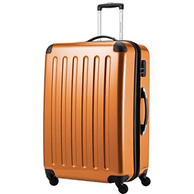 Hauptstadtkoffer Alex Hartschalen-Koffer Koffer Trolley Rollkoffer Reisekoffer Erweiterbar, 4 Rollen, 75 cm, 119 Liter, Orange Hauptstadtkoffer Alex Hartschalen-Koffer Koffer Trolley Rollkoffer Reisekoffer Erweiterbar, 4 Rollen, 75 cm, 119 Liter, Orange