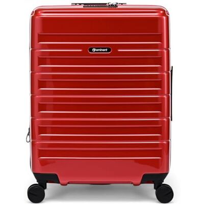 Eminent Voyager Handgepäck Koffer 55x40x20 cm, Erweiterbar, Hartschalenkoffer, 4 Rollen, Leicht, TSA Schloss, 2,7 kg, 39L, Trolley Kabinentrolley Handgepäckkoffer Flugzeug Rot Eminent Voyager Handgepäck Koffer 55x40x20 cm, Erweiterbar, Hartschalenkoffer, 4 Rollen, Leicht, TSA Schloss, 2,7 kg, 39L, Trolley Kabinentrolley Handgepäckkoffer Flugzeug Rot