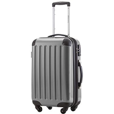 Hauptstadtkoffer Alex Handgepäck Koffer 55x38x23 cm, 42 L, TSA Schloss, erweiterbarer Hartschalen Trolley aus PC/ABS, 3,2 kg, 4 Doppelrollen, Silber Hauptstadtkoffer Alex Handgepäck Koffer 55x38x23 cm, 42 L, TSA Schloss, erweiterbarer Hartschalen Trolley aus PC/ABS, 3,2 kg, 4 Doppelrollen, Silber