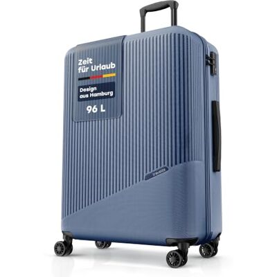 Travelite 4-Rad Hartschalenkoffer groß 96 Liter, Gepäck Serie Bali: ABS Hartschalen Trolley mit TSA Kombinationsschloss, 77 cm Travelite 4-Rad Hartschalenkoffer groß 96 Liter, Gepäck Serie Bali: ABS Hartschalen Trolley mit TSA Kombinationsschloss, 77 cm