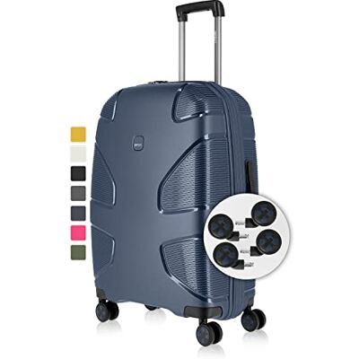 IMPACKT IP1 Hartschalen-Koffer M 67x45x28 cm, 73 L, 3,5 kg TSA-Schloss, auswechselbare Rollen aus recyceltem Material 6 Jahre Garantie IMPACKT IP1 Hartschalen-Koffer M 67x45x28 cm, 73 L, 3,5 kg TSA-Schloss, auswechselbare Rollen aus recyceltem Material 6 Jahre Garantie