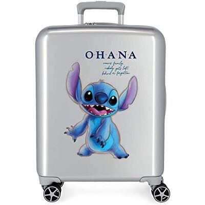 Disney Stitch Naughty Make a Face Blauer Kinderkoffer 50x38x20 cm Starres ABS Seitliches Zahlenschloss 34L 1,8 kg 4 Doppelrollen Handgepäck Disney Stitch Naughty Make a Face Blauer Kinderkoffer 50x38x20 cm Starres ABS Seitliches Zahlenschloss 34L 1,8 kg 4 Doppelrollen Handgepäck