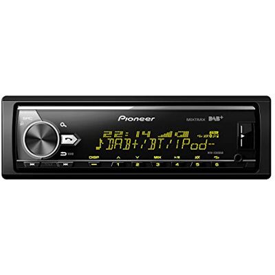 Pioneer MVH-X580DAB 1DIN Autoradio mit RDS DAB/DAB+ Bluetooth USB AUX-Eingang Bluetooth Freisprecheinrichtung Kompatibel mit Android und iPod/iPhone Pioneer MVH-X580DAB 1DIN Autoradio mit RDS DAB/DAB+ Bluetooth USB AUX-Eingang Bluetooth Freisprecheinrichtung Kompatibel mit Android und iPod/iPhone