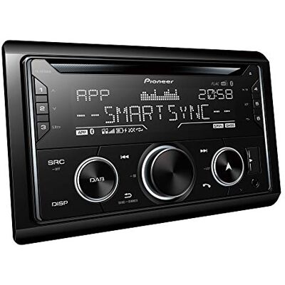 Pioneer FH-S820DABAN, inkl. DAB-Antenne, 2DIN Autoradio, CD-Tuner mit FM und DAB+, Bluetooth, MP3, USB und AUX-Eingang, RGB – Beleuchtung, Freisprecheinrichtung, 13- Band Equalizer Pioneer FH-S820DABAN, inkl. DAB-Antenne, 2DIN Autoradio, CD-Tuner mit FM und DAB+, Bluetooth, MP3, USB und AUX-Eingang, RGB – Beleuchtung, Freisprecheinrichtung, 13- Band Equalizer