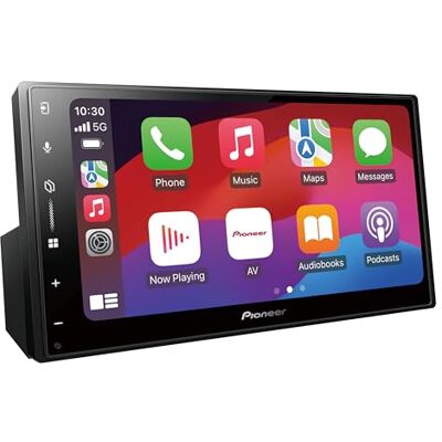 Pioneer SPH-DA77DAB-AN 2DIN Mediacenter, kapazitives 6,8" Touchpanel, mit Wi-Fi, Bluetooth, Apple CarPlay, Android Auto und DAB+, 13-Band-Grafikequalizer, inkl. DAB-Antenne Pioneer SPH-DA77DAB-AN 2DIN Mediacenter, kapazitives 6,8" Touchpanel, mit Wi-Fi, Bluetooth, Apple CarPlay, Android Auto und DAB+, 13-Band-Grafikequalizer, inkl. DAB-Antenne