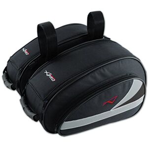 A-Pro Textil Satteltasche Motorrad Touring Tasche 18lt Wasserdicht Ledertasche Schwarz A-Pro Textil Satteltasche Motorrad Touring Tasche 18lt Wasserdicht Ledertasche Schwarz