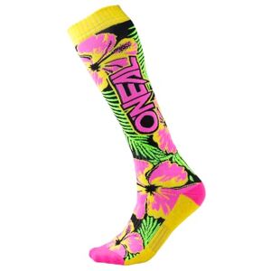 O'NEAL Unisex Pro Mx Socken, pink/grün/gelb, Einheitsgröße EU O'NEAL Unisex Pro Mx Socken, pink/grün/gelb, Einheitsgröße EU