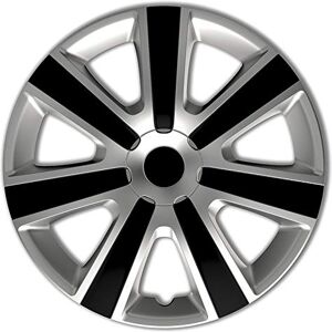 AUTO-STYLE 15-Zoll Silber/Schwarz Radkappen - Wheel Covers AUTO-STYLE 15-Zoll Silber/Schwarz Radkappen - Wheel Covers