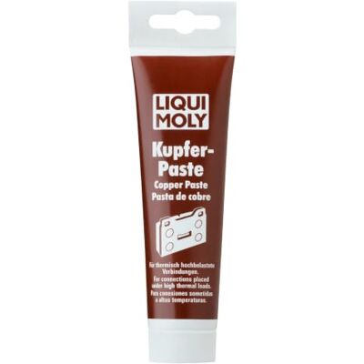 Liqui Moly Kupferpaste 100 g Lithium Fett Art.-Nr.: 3080 Trennpaste gegen Festbrennen und Korrosion bei hoher Temperaturbelastung Liqui Moly Kupferpaste 100 g Lithium Fett Art.-Nr.: 3080 Trennpaste gegen Festbrennen und Korrosion bei hoher Temperaturbelastung