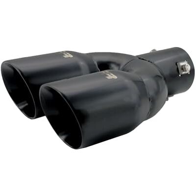 Simoni Racing Auspuffblende Doppelrunde/Schräg Edelstahl Schwarz 2xØ76xL240mm Anschluß 34-60mm Simoni Racing Auspuffblende Doppelrunde/Schräg Edelstahl Schwarz 2xØ76xL240mm Anschluß 34-60mm