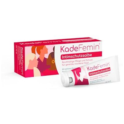 KADEFEMIN Intimschutzsalbe I Sommer, Sonne, kein Scheuern I Reichhaltige Pflege und Schutz für gereizte trockene Haut KADEFEMIN Intimschutzsalbe I Sommer, Sonne, kein Scheuern I Reichhaltige Pflege und Schutz für gereizte trockene Haut