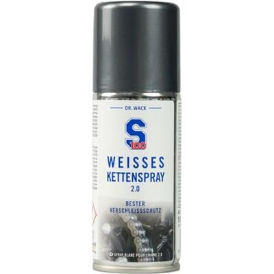 Dr. Wack Weißes Kettenspray Motorrad 100 ml Effektiver Kettenschmierstoff Schutz vor Verschleiß & Korrosion Kettenöl für weniger Reibung für alle Ketten Hochwertige Motorradpflege Dr. Wack Weißes Kettenspray Motorrad 100 ml Effektiver Kettenschmierstoff Schutz vor Verschleiß & Korrosion Kettenöl für weniger Reibung für alle Ketten Hochwertige Motorradpflege