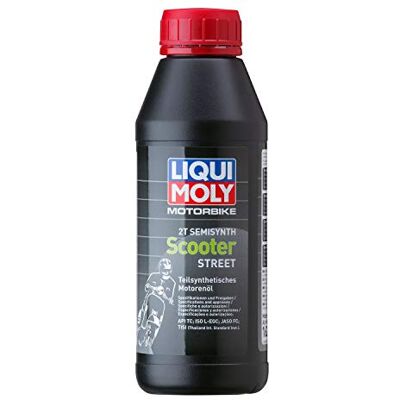Liqui Moly Motoröl 2T teilsynthetisch Semisynth Scooter Street 1622 500 ml Kat-getestet, selbstmischend, für Getrennt- und Gemischschmierung, mischbar bis 1/50 Liqui Moly Motoröl 2T teilsynthetisch Semisynth Scooter Street 1622 500 ml Kat-getestet, selbstmischend, für Getrennt- und Gemischschmierung, mischbar bis 1/50