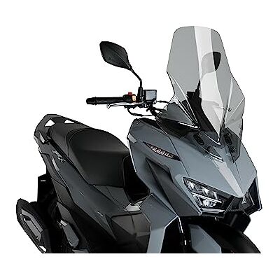 Puig 21534H V-Tech Line Touring-Scheibe aus 4 mm Acryl mit kantigem aerodynamischem Design für maximalen Schutz und reduzierte Turbulenzen, Getönt Puig 21534H V-Tech Line Touring-Scheibe aus 4 mm Acryl mit kantigem aerodynamischem Design für maximalen Schutz und reduzierte Turbulenzen, Getönt