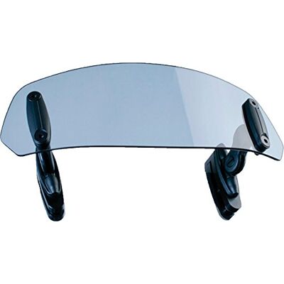Puig 6319H Mehrfachverstellbare Spoilerscheibe Clip-On Aerodynamik, Getönt mit ABE, für Honda CB500X, BMW R1200GS, Ducati Multistrada 950, Yamaha XT660Z Tenere, MV Agusta Turismo Veloce 800 Puig 6319H Mehrfachverstellbare Spoilerscheibe Clip-On Aerodynamik, Getönt mit ABE, für Honda CB500X, BMW R1200GS, Ducati Multistrada 950, Yamaha XT660Z Tenere, MV Agusta Turismo Veloce 800