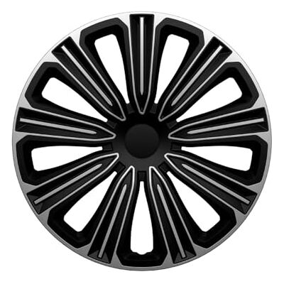J-Tec 4er Set Radzierblenden Rosso 16-Zoll Silber/Schwarz J-Tec 4er Set Radzierblenden Rosso 16-Zoll Silber/Schwarz