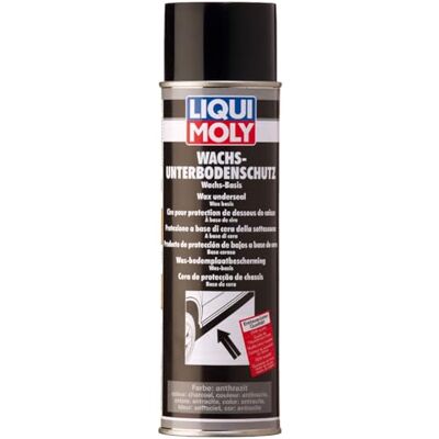 Liqui Moly Wachsunterbodenschutz anthrazit/schwarz I 500 ml Karosserie Schutz I Wachsbasierter Unterbodenschutz gegen Korrosion, Steinschlag und Streusalz Liqui Moly Wachsunterbodenschutz anthrazit/schwarz I 500 ml Karosserie Schutz I Wachsbasierter Unterbodenschutz gegen Korrosion, Steinschlag und Streusalz