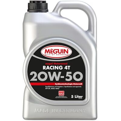 Liqui Moly Meguin megol Motorenöl Racing 4T SAE 20W-50 5L Motoröle Art.-Nr.: 33157 Liqui Moly Meguin megol Motorenöl Racing 4T SAE 20W-50 5L Motoröle Art.-Nr.: 33157