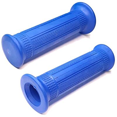 cyclingcolors Motorrad lenkergriffe Griffe 22mm (7/8") 24mm (1") universal Roller Moped Anti-rutsch motorradgriffe Gummi (blau) cyclingcolors Motorrad lenkergriffe Griffe 22mm (7/8") 24mm (1") universal Roller Moped Anti-rutsch motorradgriffe Gummi (blau)
