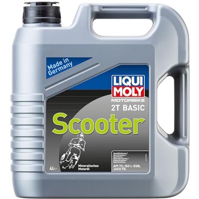 Liqui Moly Motorbike 2T Basic Scooter 4 L Motorrad 2-Takt-Öl Art.-Nr.: 1237 Liqui Moly Motorbike 2T Basic Scooter 4 L Motorrad 2-Takt-Öl Art.-Nr.: 1237